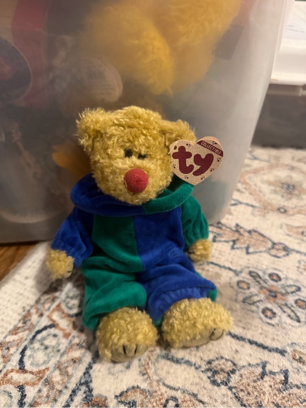 Ty Beanie Baby PICCADILLY Attic 1993 PVC Pellets NO POEM